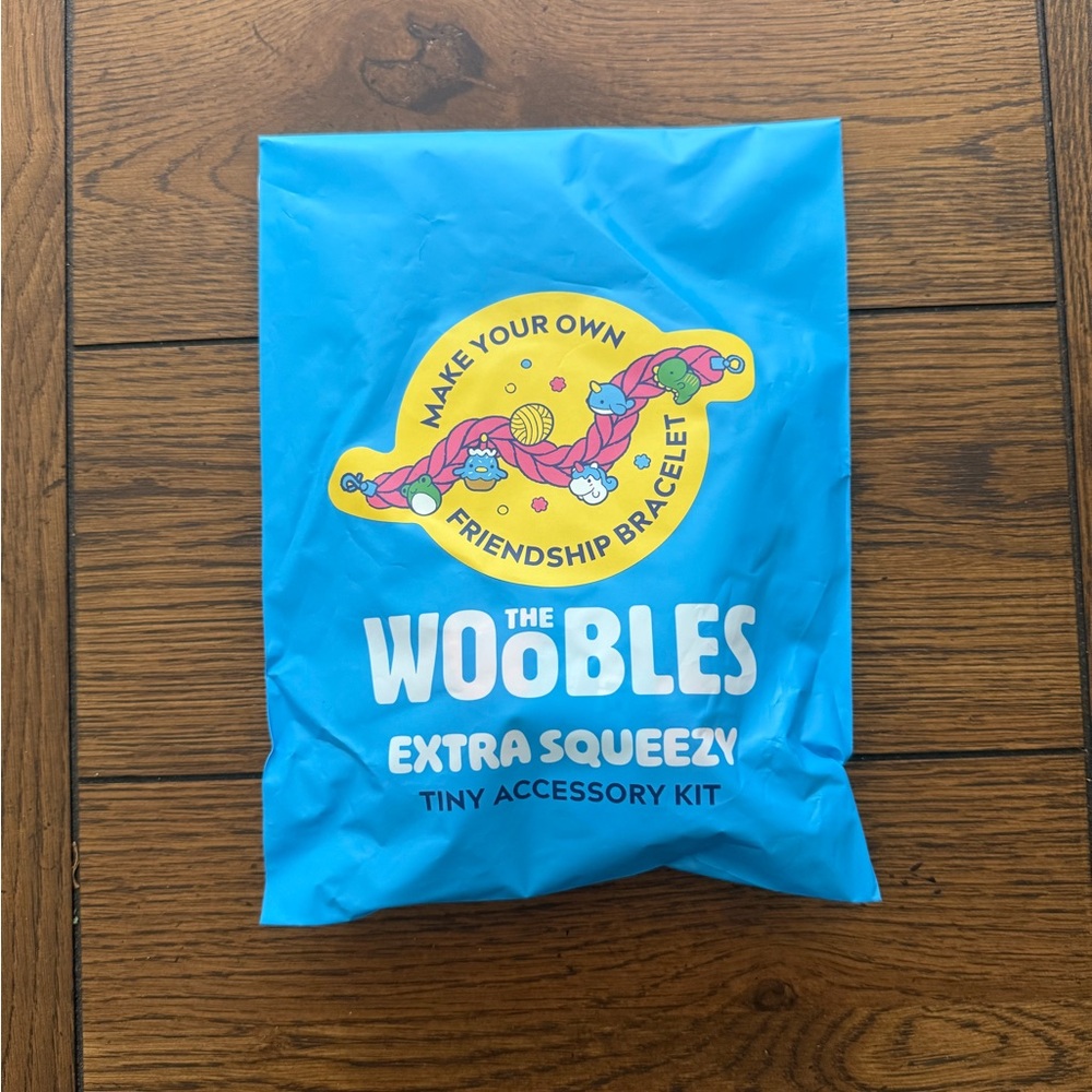 Woobles Extra Squeezy Tiny Accessory Kit - Blue